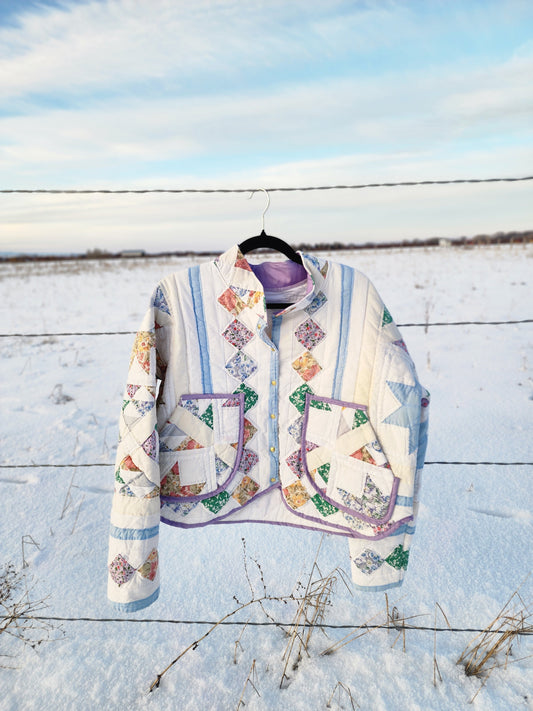 Quilted Jacket ~ Diamonds