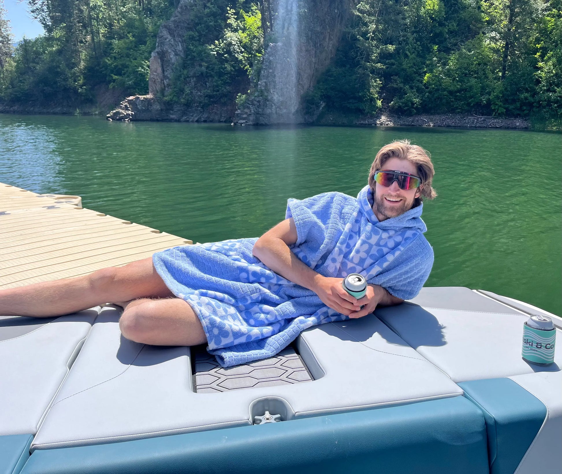 22. Quilted Towel Poncho! Finski&Co