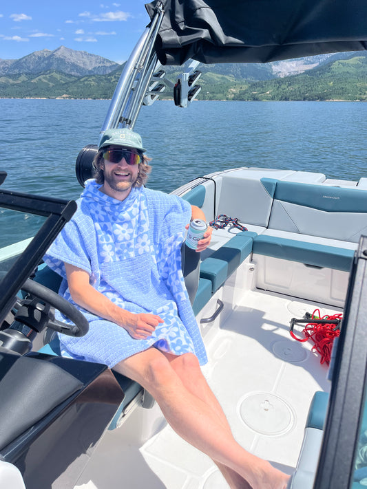 22. Quilted Towel Poncho!