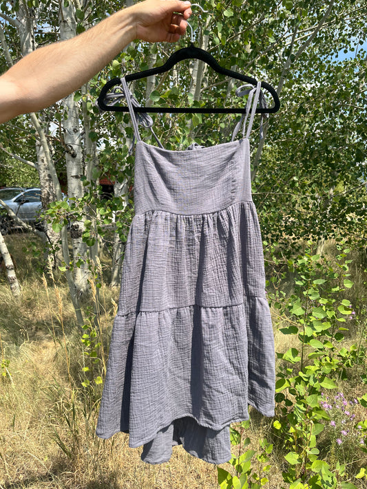 1 Back tie dress