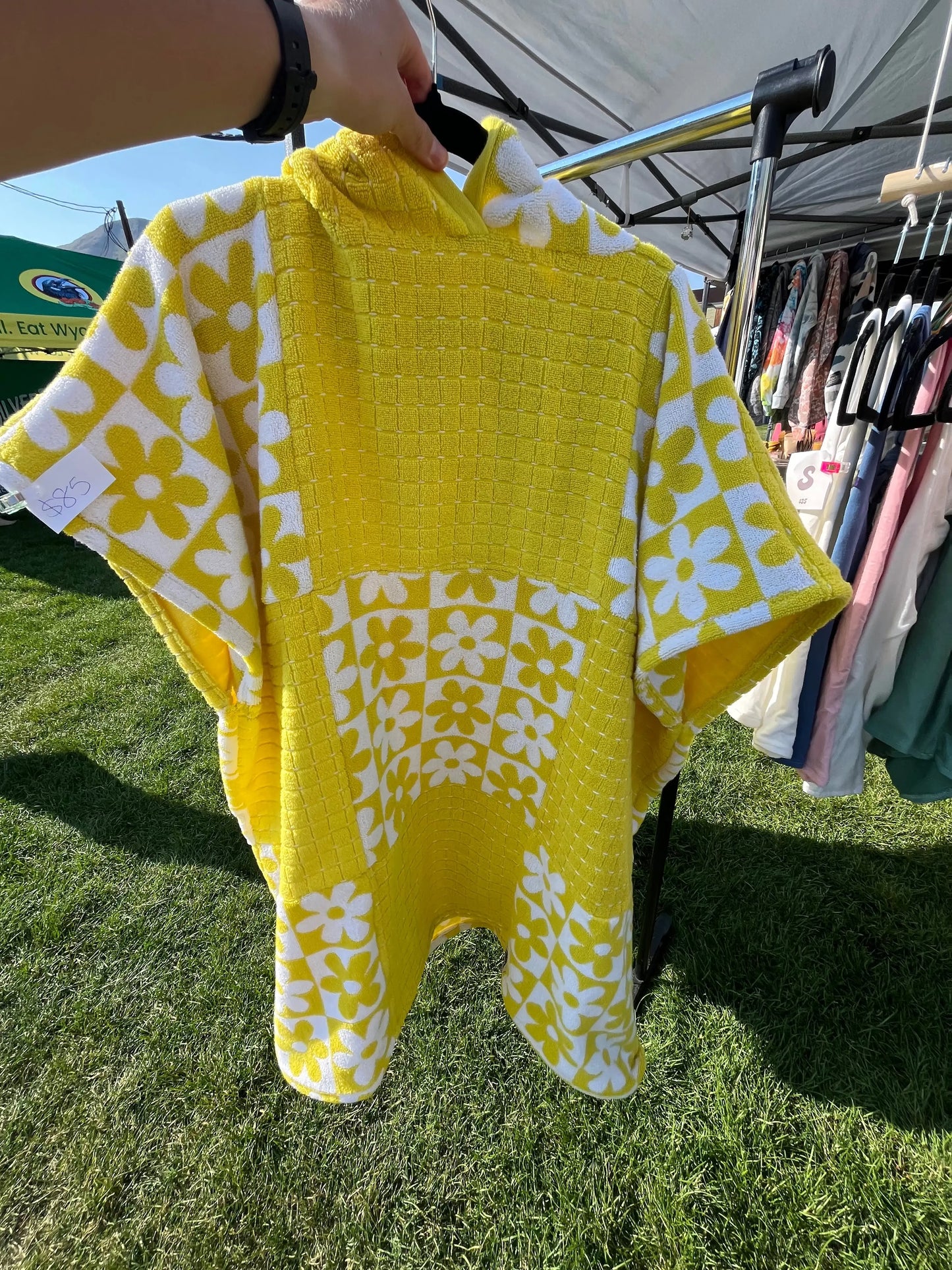 22. Quilted Towel Poncho! Finski&Co
