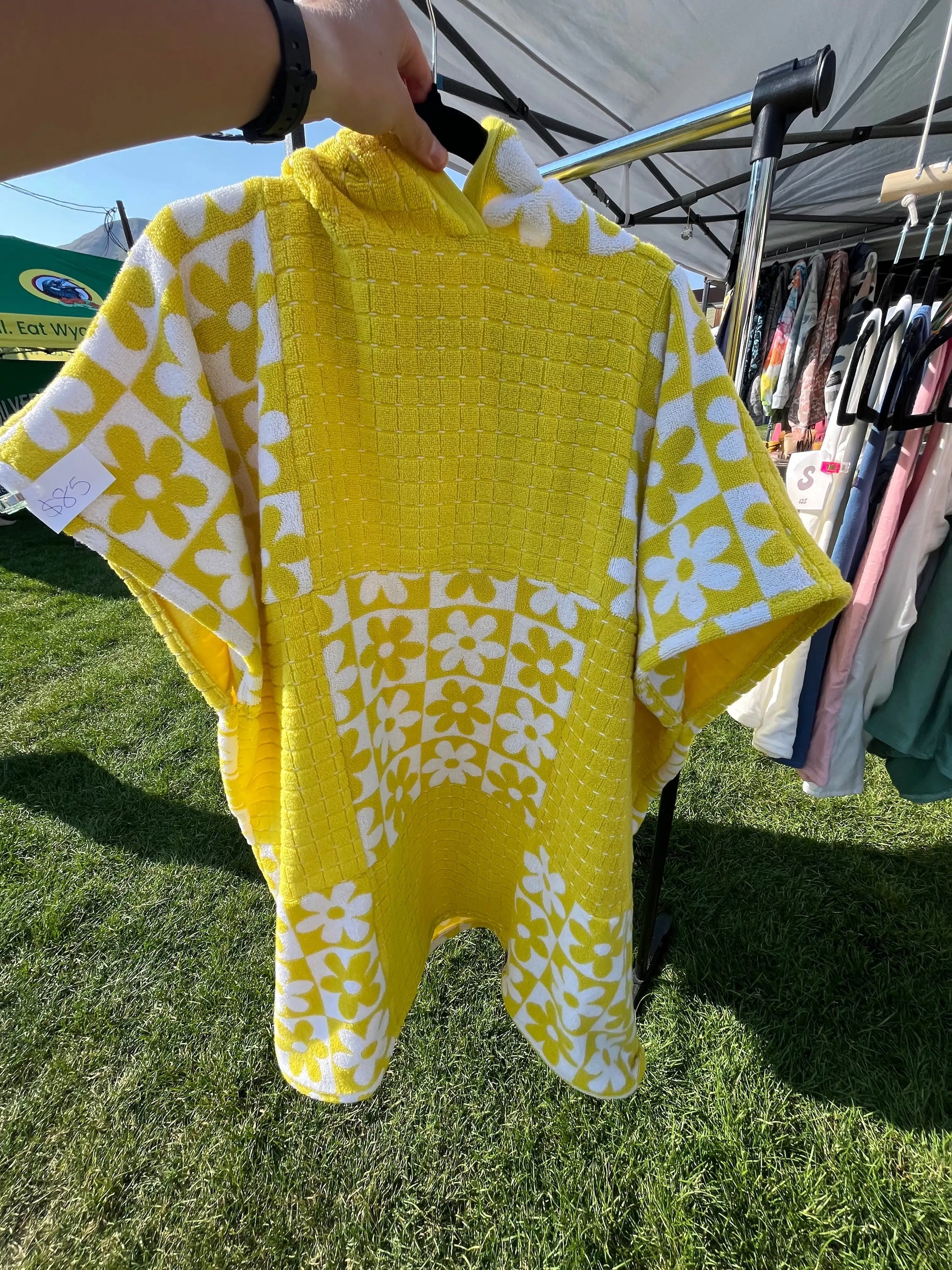 22. Quilted Towel Poncho! Finski&Co