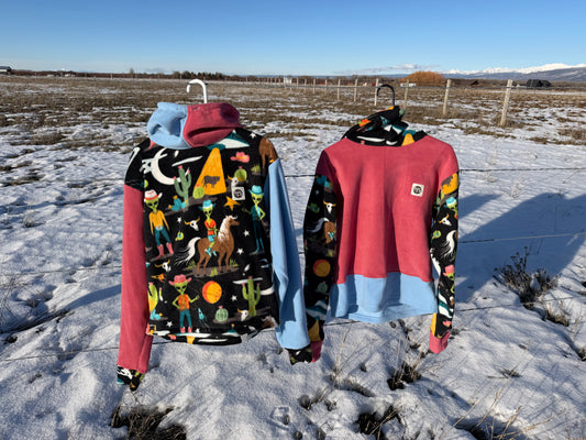 Flopsy cropped hoodie